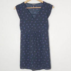 Stork & Babe Maternity Floral Print Sleeveless V-Neck Summer Casual Blouse XS